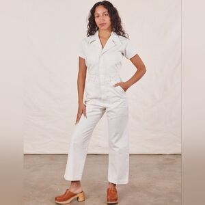 Off-white Big Bud Press Short Sleeve Jumpsuit in M